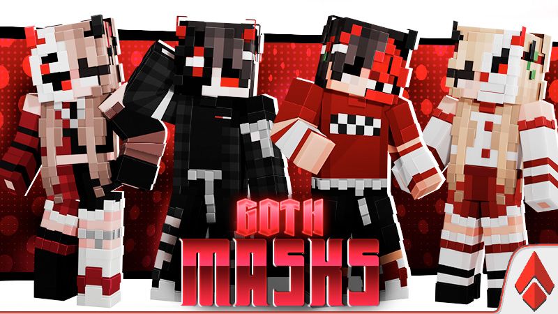 Goth Masks on the Minecraft Marketplace by Netherfly Goth Masks on the Minecraft Marketplace by Netherfly