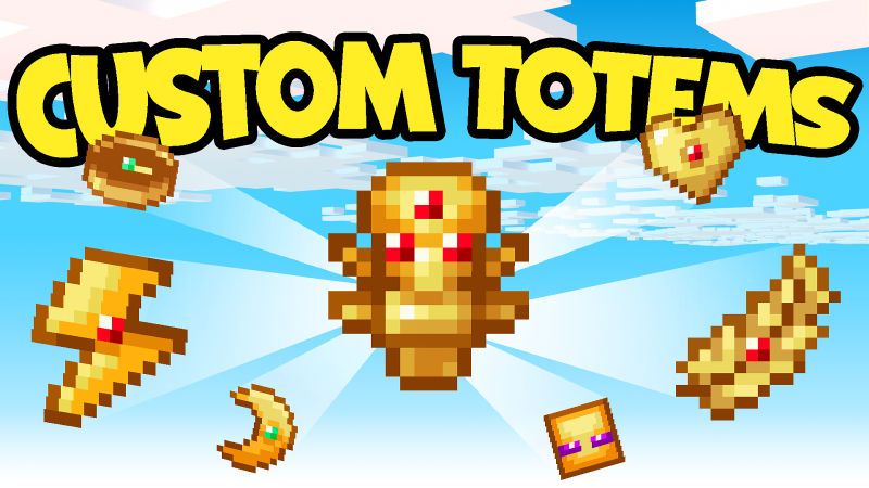 Custom Totems on the Minecraft Marketplace by BLOCKLAB Studios Custom Totems on the Minecraft Marketplace by BLOCKLAB Studios