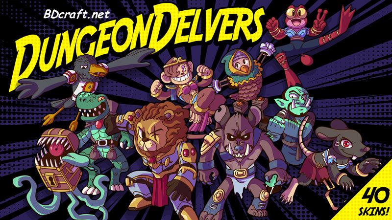 Dungeon Delvers on the Minecraft Marketplace by BDcraft Dungeon Delvers on the Minecraft Marketplace by BDcraft