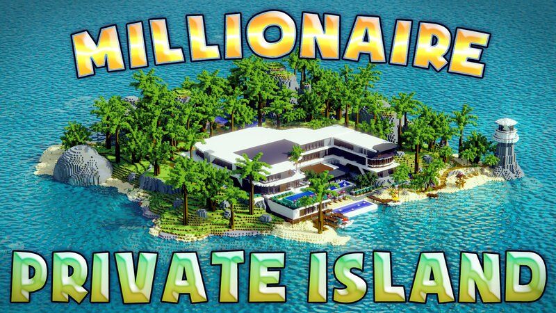 Millionaire Private Island on the Minecraft Marketplace by Eescal Studios