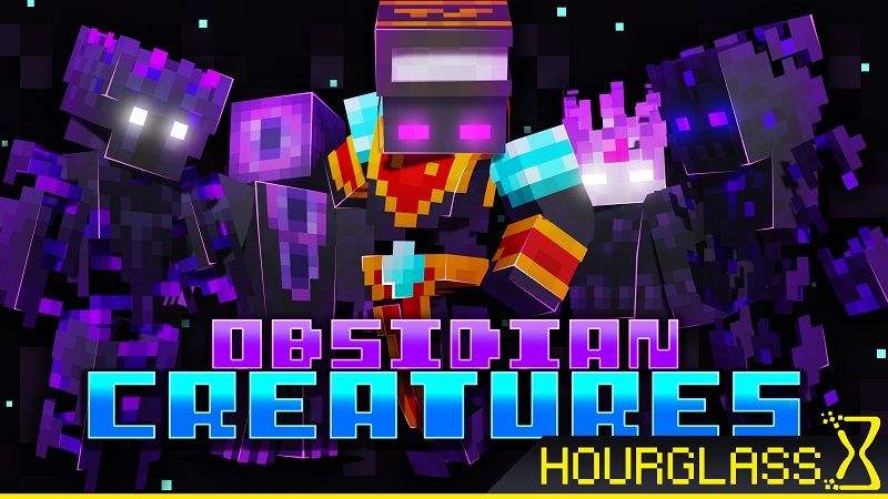 Obsidian Creatures on the Minecraft Marketplace by Hourglass Studios
