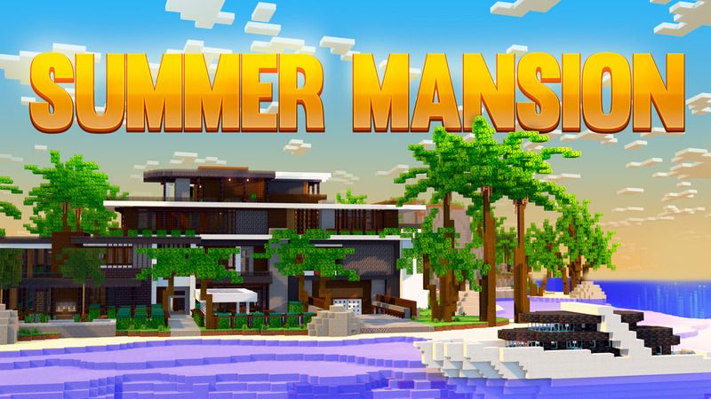 Summer Mansion on the Minecraft Marketplace by 4KS Studios Summer Mansion on the Minecraft Marketplace by 4KS Studios