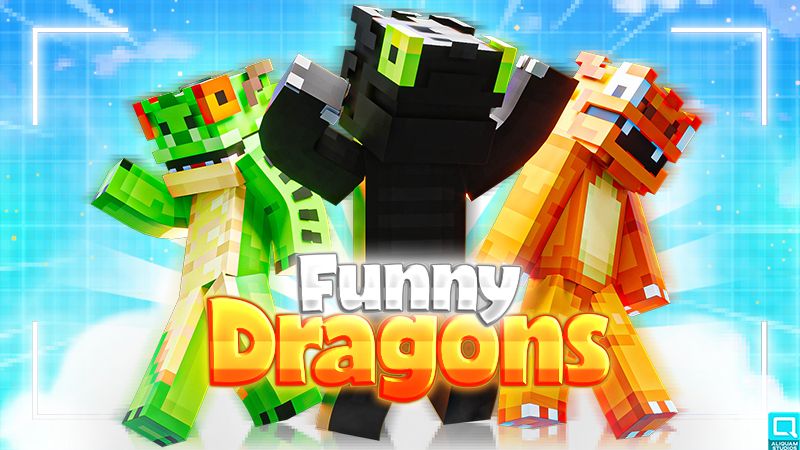 Funny Dragons on the Minecraft Marketplace by Aliquam Studios