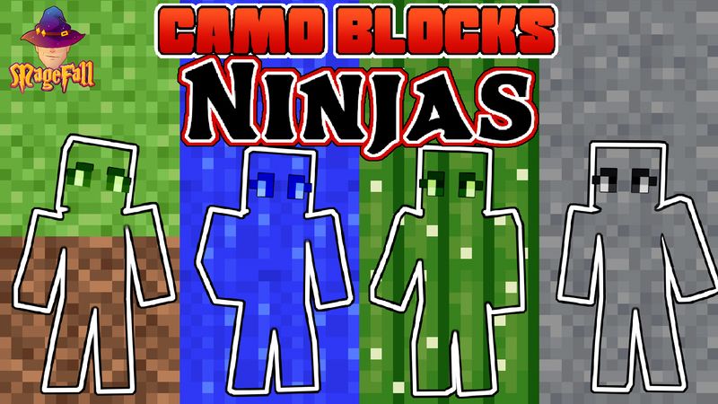 Camo Blocks Ninjas on the Minecraft Marketplace by Magefall Camo Blocks Ninjas on the Minecraft Marketplace by Magefall