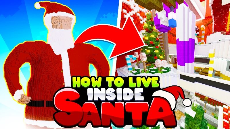 How to Live Inside Santa on the Minecraft Marketplace by Tristan Productions
