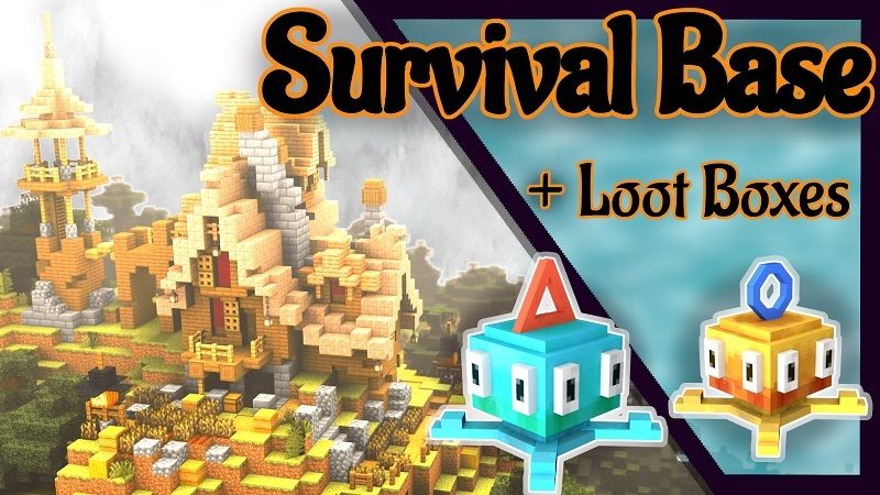 Survival Base Loot Boxes on the Minecraft Marketplace by MrAniman2 Survival Base Loot Boxes on the Minecraft Marketplace by MrAniman2