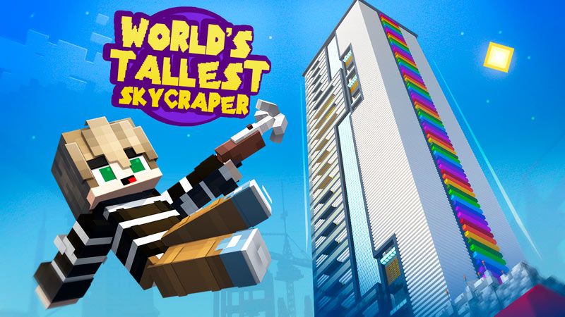 Worlds Tallest Skyscraper on the Minecraft Marketplace by Giggle Block Studios
