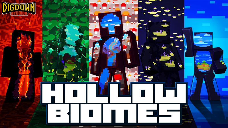 Hollow Biomes on the Minecraft Marketplace by Dig Down Studios Hollow Biomes on the Minecraft Marketplace by Dig Down Studios