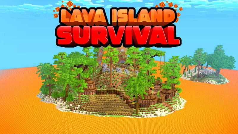 Lava Island Survival on the Minecraft Marketplace by Nitric Concepts