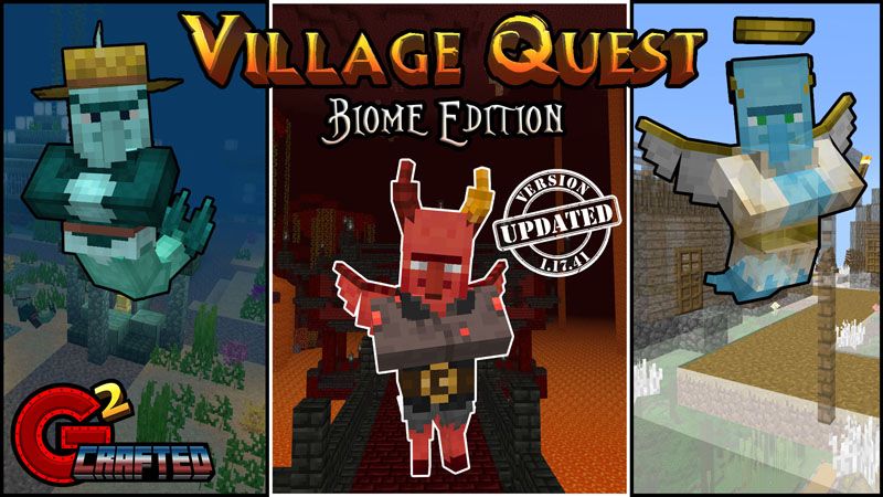 Village Quest Biome Edition on the Minecraft Marketplace by G2Crafted
