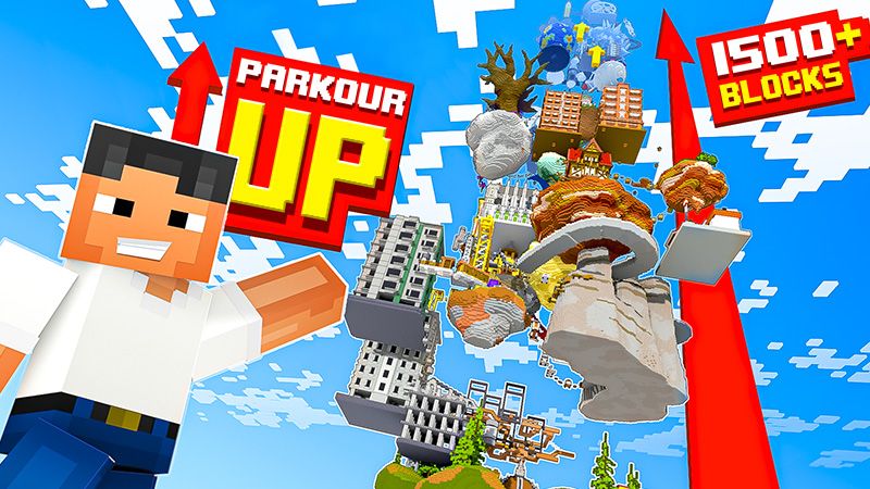 Parkour UP on the Minecraft Marketplace by Cleverlike