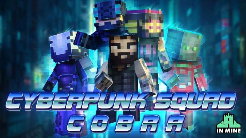 Cyberpunk Squad COBRA on the Minecraft Marketplace by In Mine