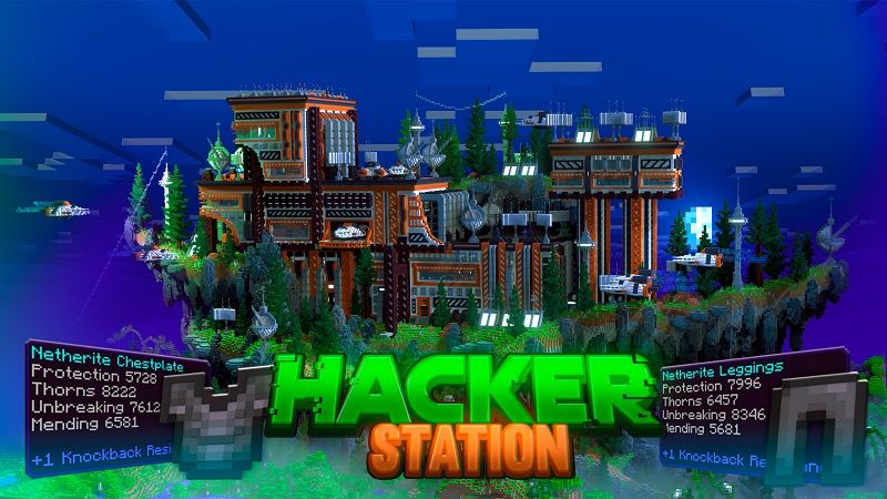 Hacker Station on the Minecraft Marketplace by Street Studios