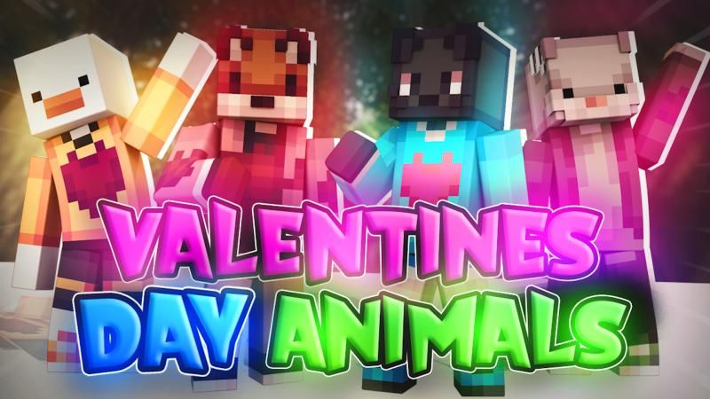 Valentines Day Animals on the Minecraft Marketplace by Podcrash