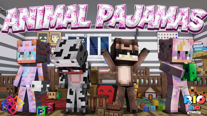 Animal Pajamas on the Minecraft Marketplace by Rainbow Theory Animal Pajamas on the Minecraft Marketplace by Rainbow Theory
