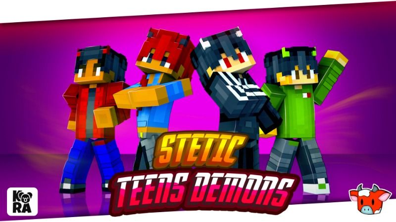 Stetic Teens Demons on the Minecraft Marketplace by Kora Studios Stetic Teens Demons on the Minecraft Marketplace by Kora Studios