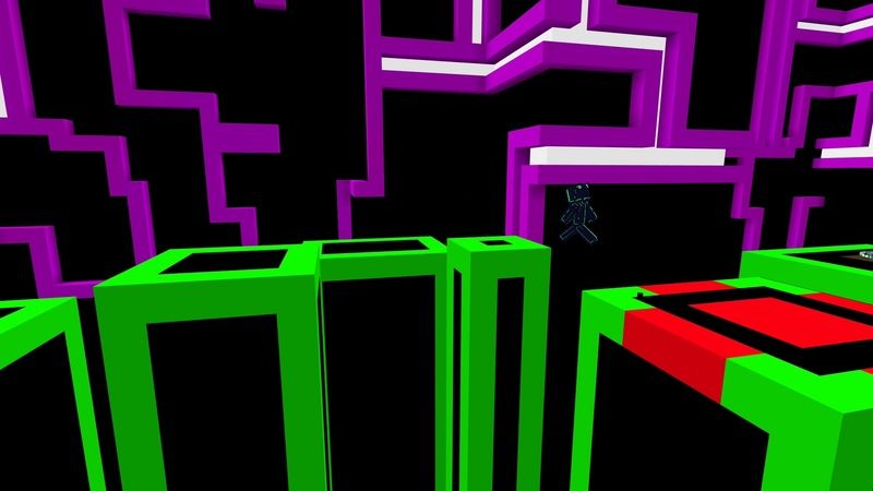 Neon City Parkour by Sandbox Network