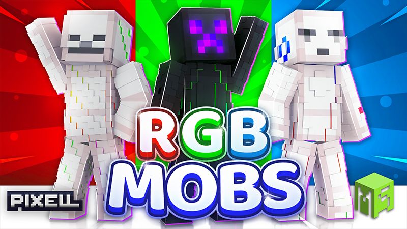 RGB Mobs on the Minecraft Marketplace by Pixell Studio RGB Mobs on the Minecraft Marketplace by Pixell Studio