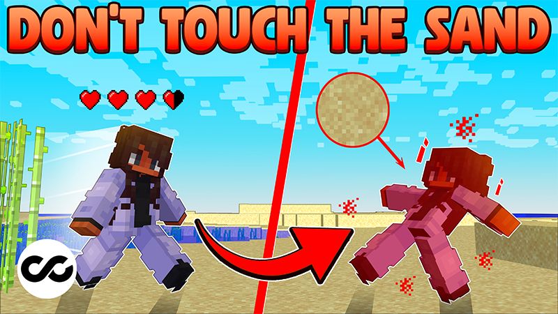 Dont Touch The Sand on the Minecraft Marketplace by Chillcraft Dont Touch The Sand on the Minecraft Marketplace by Chillcraft