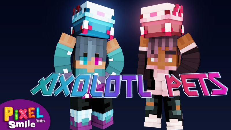 Axolotl Pets on the Minecraft Marketplace by Pixel Smile Studios