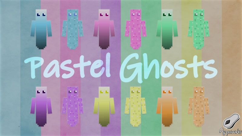 Pastel Ghosts on the Minecraft Marketplace by Appacado