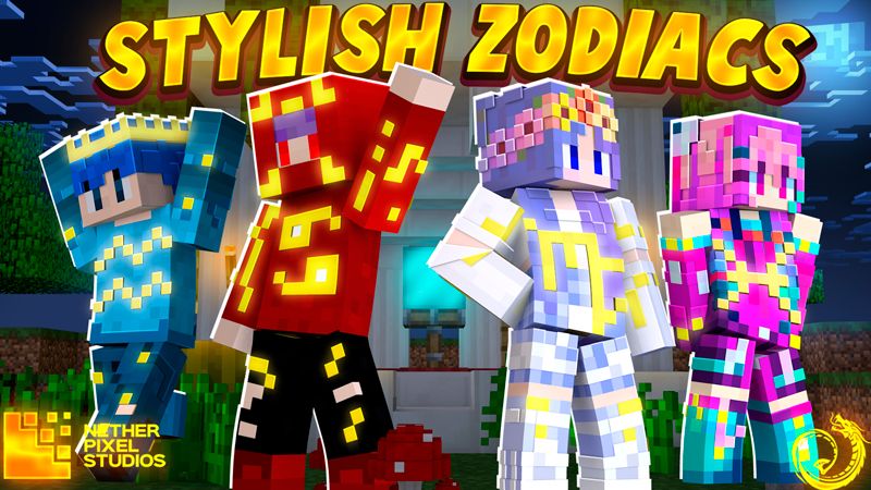Stylish Zodiacs on the Minecraft Marketplace by Netherpixel Stylish Zodiacs on the Minecraft Marketplace by Netherpixel