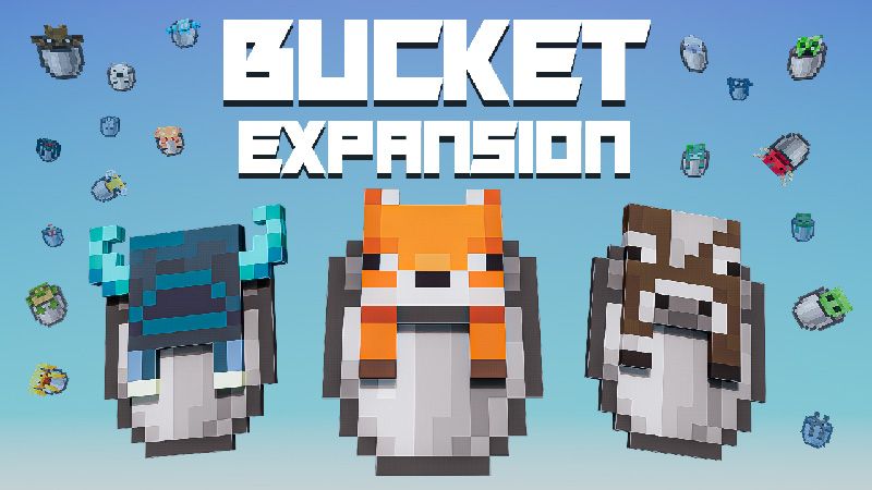 Bucket Expansion on the Minecraft Marketplace by Giggle Block Studios Bucket Expansion on the Minecraft Marketplace by Giggle Block Studios