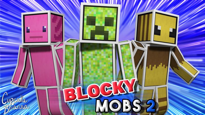 Blocky Mobs 2 HD Skin Pack