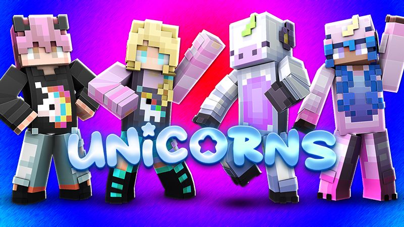 Unicorns by The Lucky Petals (Minecraft Skin Pack) - Minecraft ...