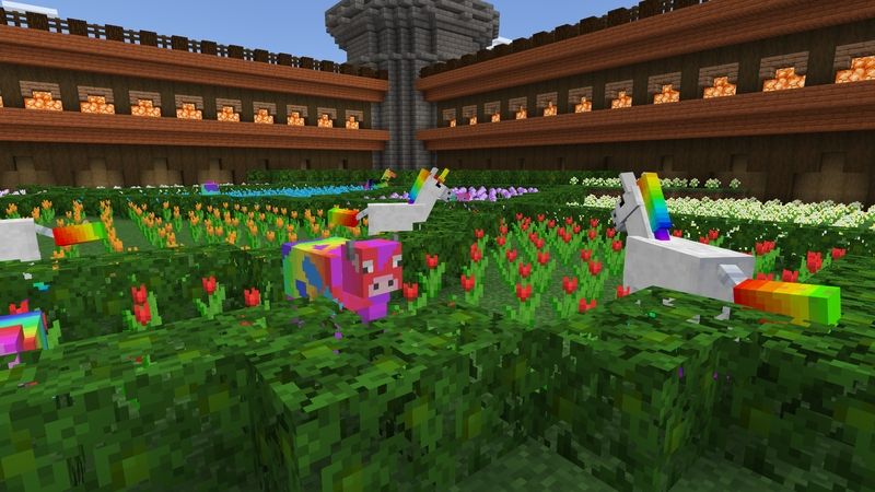 Rainbow Lucky Mobs by Chillcraft