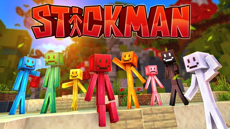 Stickman on the Minecraft Marketplace by CubeCraft Games Stickman on the Minecraft Marketplace by CubeCraft Games