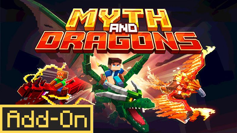 Myth and Dragons AddOn on the Minecraft Marketplace by King Cube