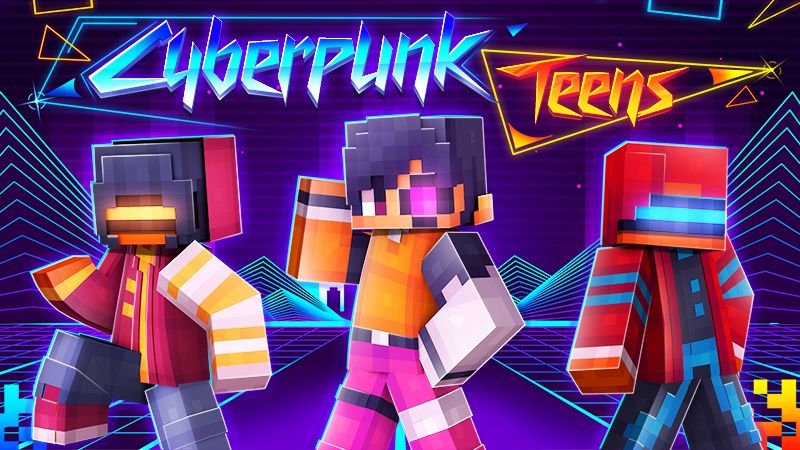 Cyberpunk Teens on the Minecraft Marketplace by The Craft Stars
