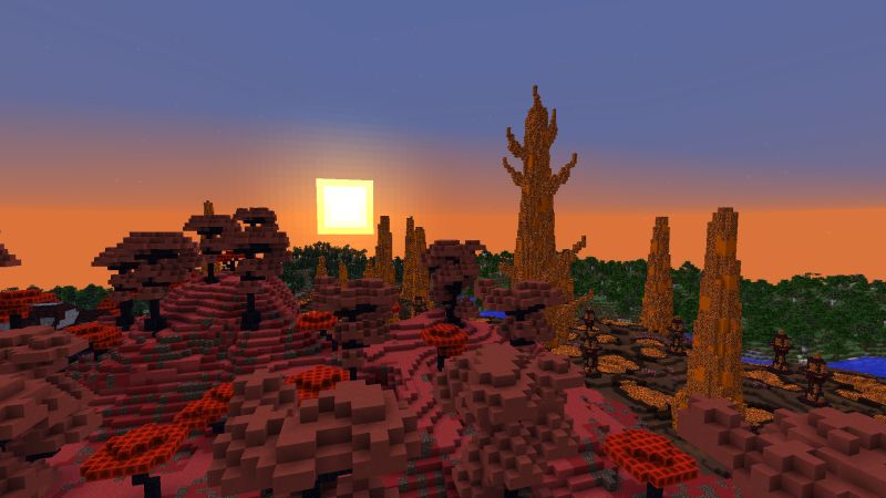 Nether Biomes by Razzleberries