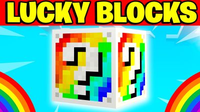 LUCKY BLOCKS RAINBOWS on the Minecraft Marketplace by Pickaxe Studios