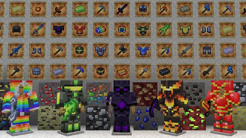 More Ores Tools Armor Add-On by Wonder