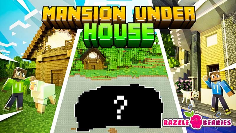 Mansion Under House By Razzleberries Minecraft Marketplace Map Minecraft Marketplace