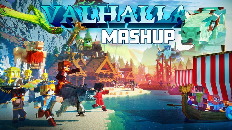 Valhalla Mashup on the Minecraft Marketplace by Atheris Games Valhalla Mashup on the Minecraft Marketplace by Atheris Games