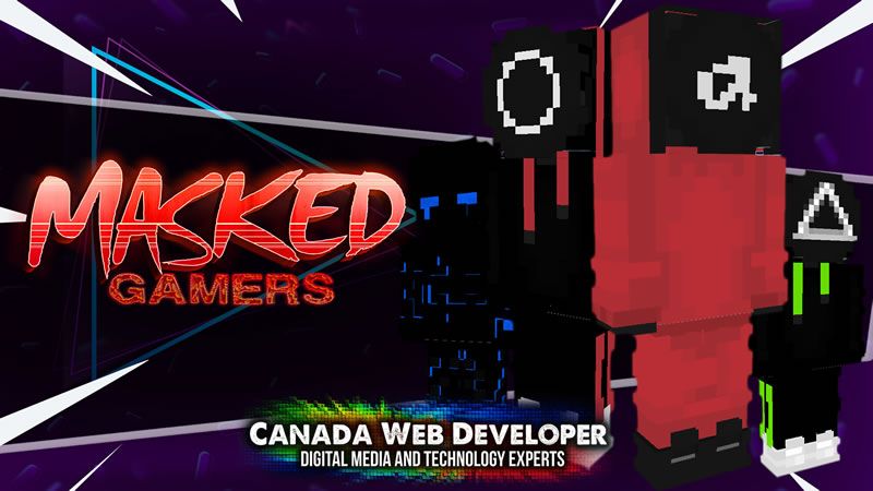 MASKED GAMERS on the Minecraft Marketplace by CanadaWebDeveloper