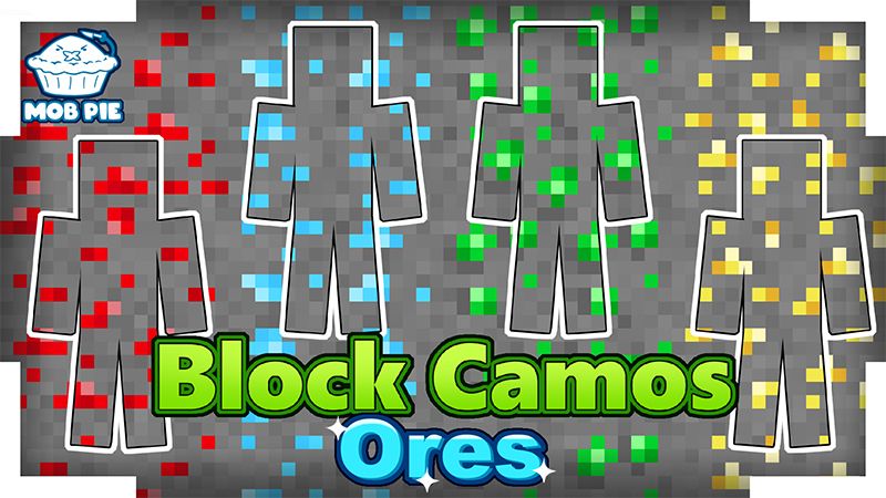 Block Camos Ores on the Minecraft Marketplace by Mob Pie Block Camos Ores on the Minecraft Marketplace by Mob Pie