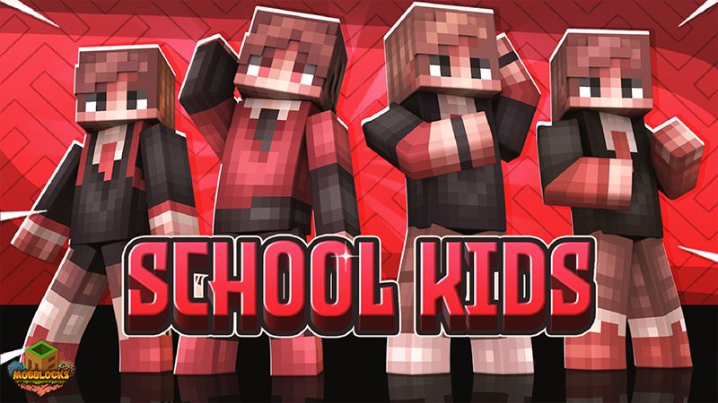 School Kids on the Minecraft Marketplace by MobBlocks School Kids on the Minecraft Marketplace by MobBlocks