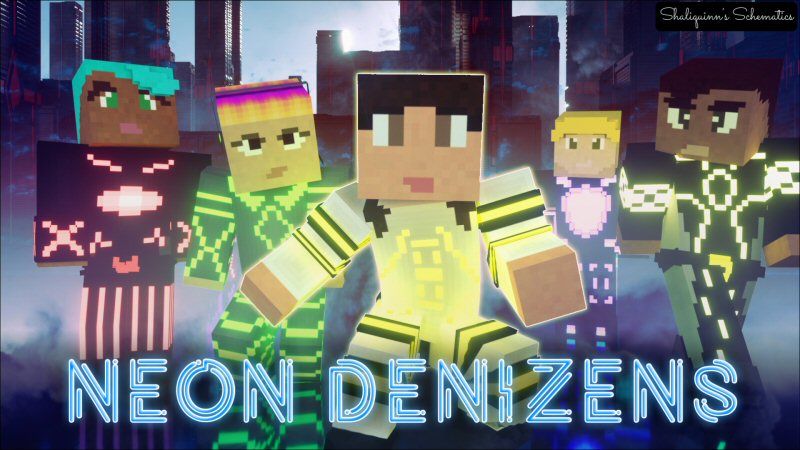 Neon Denizens Skin Pack