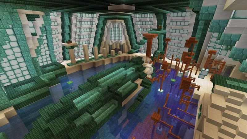 Atlantis Ore Parkour by Razzleberries