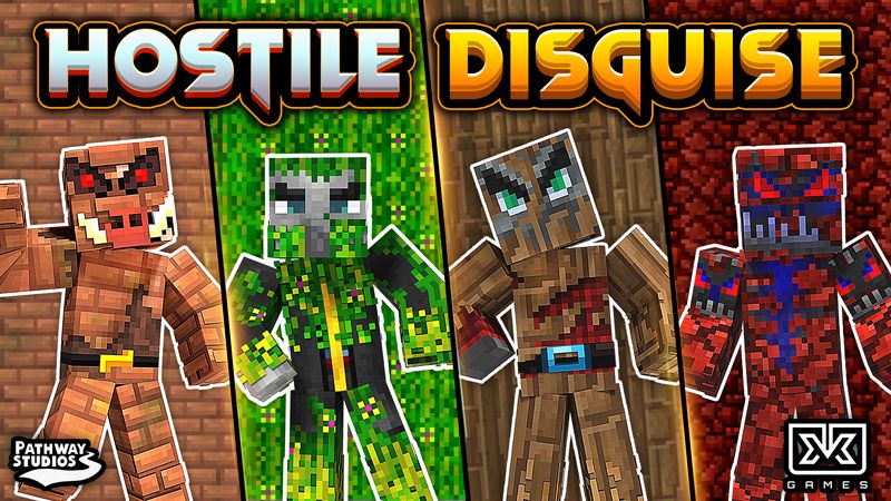 Hostile Disguised on the Minecraft Marketplace by Pathway Studios Hostile Disguised on the Minecraft Marketplace by Pathway Studios