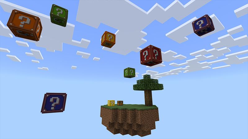 Skyblock: Giant Lucky Block by Pickaxe Studios