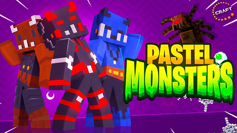 Pastel Monsters on the Minecraft Marketplace by The Craft Stars