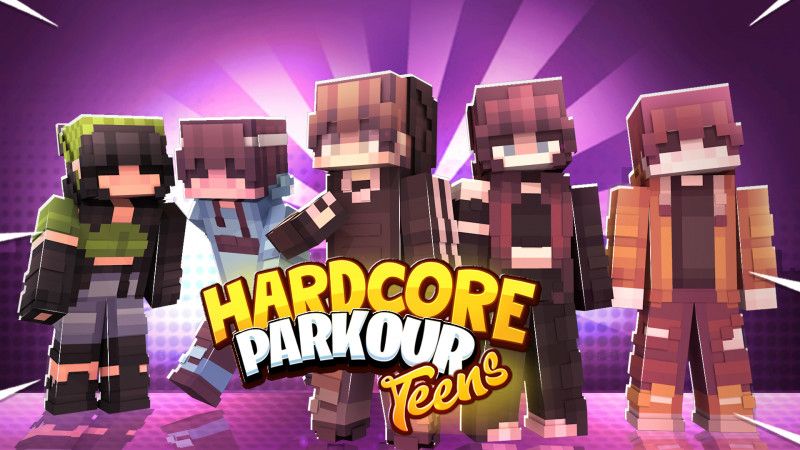 Hardcore Parkour Teens on the Minecraft Marketplace by Ready, Set, Block!