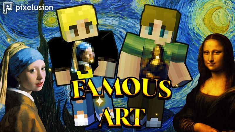 Famous Art on the Minecraft Marketplace by Pixelusion Famous Art on the Minecraft Marketplace by Pixelusion