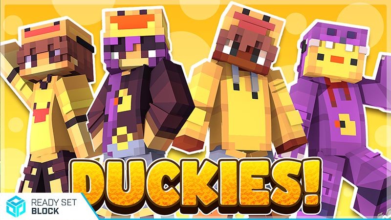 DUCKIES on the Minecraft Marketplace by Ready, Set, Block! DUCKIES on the Minecraft Marketplace by Ready, Set, Block!