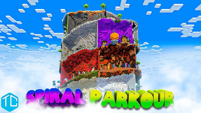 Spiral Parkour on the Minecraft Marketplace by Tomhmagic Creations